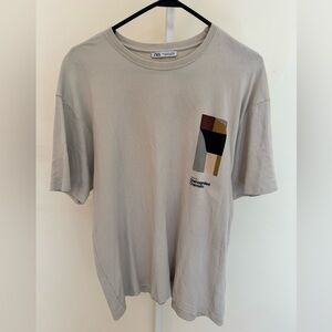 Perfect Condition - Zara Men’s Shirt - White Cream - Size M
